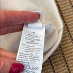 J.Crew Ivory Cashmere Tee Shirt Photo 4