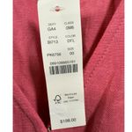 J.Crew NWT  Linen Cupro Blend Wrap‎ Sheath Dress Pink 00 Photo 2