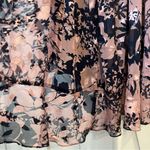 David's Bridal  Metallic Floral A-line Tank Dress Gown Maxi Size 18 Easter Photo 11