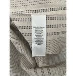 Adrianna Papell  Stripe Short Sleeve Button Up Shirt‎ Small NWT Photo 4