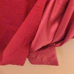 J.Crew Wool Textured Sleeveless V Neck Dress Red 4 Photo 3