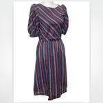 Vintage YOU BABIES II Striped Multicolor Dress 3 Pink Size undefined Photo 6
