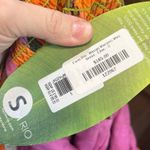 Farm Rio  Womens Mango Macaw Mini Dress Small NWT $185 Long Sleeve Ruffle Orange Photo 8