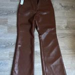 Aritzia NEW Babaton Program Pant High-waisted Vegan Leather flared pants Photo 1
