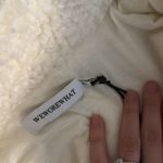 We Wore What NWT  Curly Sherpa Jacket in Ivory Photo 6