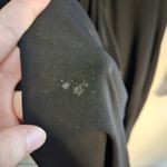 American Living Dress Elegant Black Lace Long Sleeves Sequin V-Neck Faux Wrap Photo 7