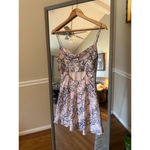 Women's Victoria + Sophia Dress Size S Pink Snake Print Mini Photo 3