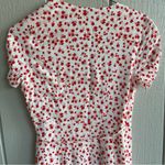& Other Stories & Other Stories Wrap Mini Dress in Red Floral Print Size 6 Photo 7