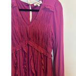 &merci &merci long sleeve boho dress Women Size Medium Easter Spring Ruffle Photo 3