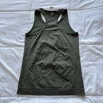 Gymshark  Athletic Tank Top Racerback Breathable Womens Size Medium Green Yoga Photo 5