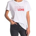 SUB_URBAN RIOT NWT Believe in Love Tee - White - XS Photo 1
