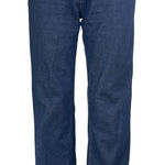 Massimo Dutti  Women's Blue Dark Wash High Waisted Straight Denim Jeans Pants 4 Photo 0