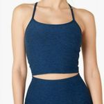 Beyond Yoga  Blue Slim Racerback Cropped Tank size XL Photo 0