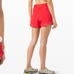 Lululemon  Hotty Hot High Rise Short 4" *Mesh
Carnation Red RARE! Photo 4