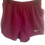 Nike Dri Fit athletic shorts - maroon and white Photo 0