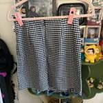 love on a hanger Black and White Gingham Skirt Photo 3