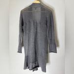 Eileen Fisher Eileen‎ Fisher Snap Front Cardigan Square Neck Pockets Knit Mohair Small Photo 1