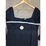 REMI x REVOLVE Jamie Midi Dress in Black Long sleeve Square Neck Midi Plus 2X Photo 10