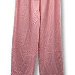 Frederick's of Hollywood Satin Pajama Pants Women's Medium Pink Lounge Sleepwear Photo 0