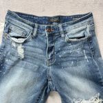 Judy Blue  Boyfriend Jeans Women 5/27 Distressed Ripped Light Wash DenimJB82169LT Photo 5