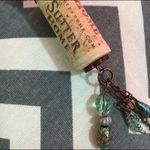 Handmade Sutter Home Cork Wine Beaded Necklace Hand Made Photo 1