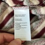 American Eagle  Soft & Sexy Plush Striped Long Sleeve VNeck TShirt Size Medium Photo 7