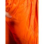 EUDON CHOI x RTR Orange Smocked Waist Hourglass Shape Back Tie Mini Dress Size 8 Photo 6