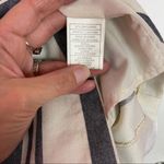 Cupcakes and Cashmere Sheath Dress 10 Ivory Navy Striped Sleeveless Back Cut Out Photo 10