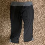 Russell Athletic Wyoming Cowboys Leggings Womens Medium 7/9 Russell Black with Gray Waistband Photo 2