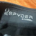 Spyder  Bocca 1/4 zip pullover shirt black gray space dye print layer ski Photo 4