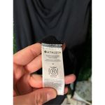 Athleta  Purana Wrap Sweatshirt Size Medium Black Photo 6