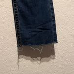 Maurice's Blue Jeans Bootcut Raw Hem Embroidered Flap Pockets Women’s 5/6 30x28 Photo 4