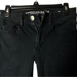 American Eagle  Outfitters Black Super Stretch Jeans Sz 2 Photo 2