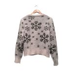 VERO MODA NWT  Snowflake Pullover Cream Sweater Christmas Holidays Size Small Photo 3