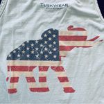 Tusk Wear  Collection Original Retro Bama Football Elephant Graphic Cutoff Tank XL Photo 8