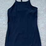 Lululemon Black Power Y Tank w/ Shelf Bra - Size 6 - EUC Photo 0