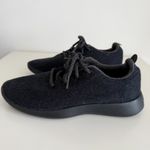Allbirds  Sneakers Womens 9 Black Charcoal Wool Runners Mizzles Shoes Lace Up Photo 4