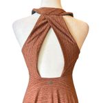 prAna NWT Saxon Dress Womens Size Small Asymmetrical Midi Halter Top Photo 7