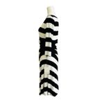 Calvin Klein  Dress Black White Stripe 3/4 Sleeve Summer Casual Dress Size 10 NEW Photo 3