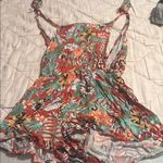 The Bikini Lab Floral Tropical Print Romper Photo 0