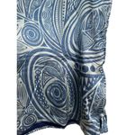 Serra  Women's Blue V-Neck Reversible Retro Tank Top Size Medium Photo 1