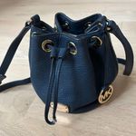 Michael Kors Navy Bucket Crossbody Bag Photo 0