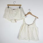 J.Crew  Camisole pajama short set in linen-cotton blend Photo 1