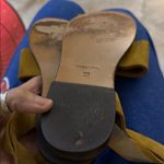 Free People Mustard yellow flat Torrance Suede Sandals Photo 7