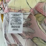 Loft  Babydoll Mini Dress Puff Sleeve Square Neck Floral Tiered Cottage Fairy 14 Photo 8