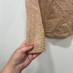 J. McLaughlin  Kitt Sweater XS NWT $268 100%‎ Cashmere Long Sleeve Cowl Neck Beige Photo 1