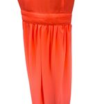 L'ATISTE NWT by Amy Medium Flowy Gauzy Beach Bright Neon Open Back Maxi Dress Photo 4
