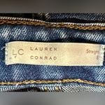 LC Lauren Conrad straight leg jeans size 8 high rise Photo 9