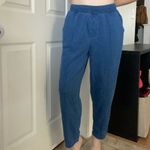 Madewell Indigo Terry Tapered Sweatpants Size Large NEW Photo 4