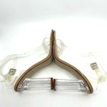 Nasty Gal  Clear Chunky Heel Sandals Women's 7 US Photo 6